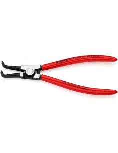 Knipex Зегер клещи под ъгъл 90°, Ø40-100мм, червена ръкохватка 200мм, с отваряща пружина, - K4621A31 - Цена | LEDs4economy 2