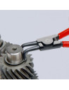 Knipex Зегер клещи под ъгъл 90°, Ø19-60мм, червена ръкохватка 170мм, с отваряща пружина,  - K4621A21 - 3