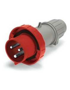 Scame Промишлен щепсел 4P 30A 4W 480V IP67, 7h серия Eureka UL стандарт панелен монтаж - SCM430P7W - Цена | LEDs4economy