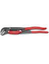 Knipex Тръбен ключ с S-образни челюсти 1 ½" и бърза настройка, сиво-фосфатиран, червена ръкохватка 420мм,  - K8361015 - 3