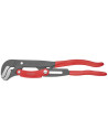 Knipex Тръбен ключ с S-образни челюсти 1 ½" и бърза настройка, сиво-фосфатиран, червена ръкохватка 420мм,  - K8361015 - 7
