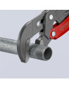 Knipex Тръбен ключ с S-образни челюсти 1" и бърза настройка, сиво-фосфатиран, червена ръкохватка 330мм,  - K8361010 - 3