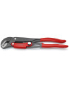 Knipex Тръбен ключ с S-образни челюсти 1" и бърза настройка, сиво-фосфатиран, червена ръкохватка 330мм,  - K8361010 - 4