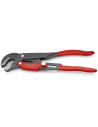 Knipex Тръбен ключ с S-образни челюсти 1" и бърза настройка, сиво-фосфатиран, червена ръкохватка 330мм,  - K8361010 - 6