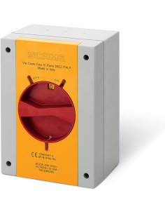 Scame Пакетен прекъсвач Y2 100A 3P+N I-0 в кутия 160x220x115mm IP66 Isolators - 590.EL10005 - Цена | LEDs4economy