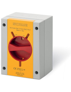 Scame Пакетен прекъсвач Y1 40A 3P+N I-0 в кутия 110x150x87mm IP66 Isolators - 590.EM4015 - Цена | LEDs4economy
