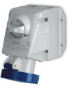 Scame Промишлен контакт с ключ 0/I 2P+Е 32A IP66 серия Optima модел Combi - 518.3253TS - Цена | LEDs4economy