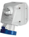 Scame Промишлен контакт с ключ 0/I 3P+N+Е 16A IP66 серия Optima модел Combi - 518.1657TS - Цена | LEDs4economy