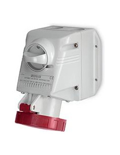 Scame Промишлен контакт с ключ 0/I 3P+Е 32A IP66 серия Optima модел Combi - 518.3256TS - Цена | LEDs4economy