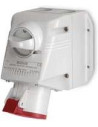 Scame Промишлен контакт с ключ 0/I 3P+Е 32A IP44 серия Optima модел Combi - 513.3256TS - Цена | LEDs4economy
