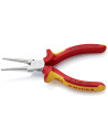 Knipex Клещи с дълъг объл връх, хромирани, VDE 1000V жълто-червена ръкохватка 160мм,  - K3036160 - 2