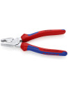 Knipex Комбинирани клещи усилени, хромирани, синьо-червена ръкохватка 180мм,  - K0205180 - 3