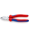 Knipex Комбинирани клещи усилени, хромирани, синьо-червена ръкохватка 180мм,  - K0205180 - 4