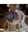 Knipex Клещи за сифони и ВиК връзки, с PVC челюсти, хромирани, червена ръкохватка 250мм,  - K8113250 - 3
