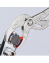 Knipex Клещи за сифони и ВиК връзки, с PVC челюсти, хромирани, червена ръкохватка 250мм,  - K8113250 - 11