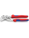 Knipex Клещи раздвижени, хромирани, синьо-червена ръкохватка 180мм,  - K8605180