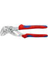 Knipex Клещи раздвижени, хромирани, синьо-червена ръкохватка 180мм,  - K8605180 - 5