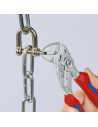 Knipex Клещи раздвижени, хромирани, синьо-червена ръкохватка 180мм,  - K8605180 - 7