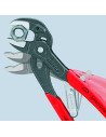 Knipex Клещи раздвижени SmartGrip, червена ръкохватка 250мм,  - K8501250 - 3