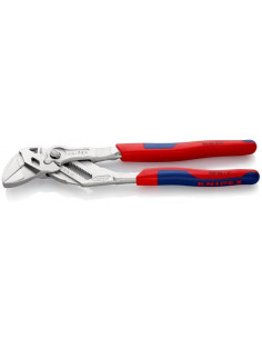 Knipex Клещи раздвижени, хромирани, синьо-червена ръкохватка 250мм, - K8605250 - Цена | LEDs4economy