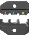 Knipex Челюсти CrimpSystem за кримпване на кабелни накрайници 0.5-6мм2 изолирани,  - K974906