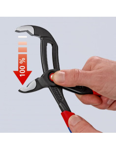 Knipex Клещи раздвижени Cobra QuickSet, червена ръкохватка 300мм, - K8721300 - Цена | LEDs4economy 2