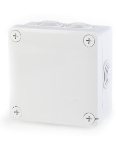 Scame Кутия 100х100х50мм IP55, GW 960°C, кабелни мембрани 7х29мм, затваряне с пластмасов винт, серия Cubik - 688.004 - Цена | LE