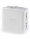 Scame Кутия 150x110x70мм IP55, GW 960°C, кабелни мембрани 7х29мм, затваряне с пластмасов винт, серия Cubik - 688.006.R - Цена | 