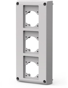 Scame Фланец преходен от 103х230мм към 3х 50х60мм, серия Proxima - 573.5003 - Цена | LEDs4economy