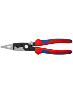 Knipex Клещи инсталаторски, синьо-червена ръкохватка 200мм, с фиксатор, - K1392200 - Цена | LEDs4economy