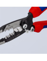Knipex Клещи инсталаторски 7-в-1, синьо-червена ръкохватка 200мм,  - K13728 - 5