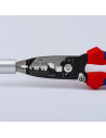 Knipex Клещи инсталаторски 7-в-1, синьо-червена ръкохватка 200мм,  - K13728 - 6