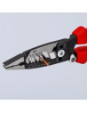 Knipex Клещи инсталаторски 7-в-1, синьо-червена ръкохватка 200мм,  - K13728 - 8
