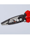 Knipex Клещи инсталаторски 7-в-1, синьо-червена ръкохватка 200мм,  - K13728 - 9