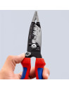 Knipex Клещи инсталаторски 7-в-1, синьо-червена ръкохватка 200мм,  - K13728 - 13