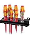Wera Комплект отвертки, 4х шлиц, 2х PZ и фазомер, 16x/7 Kraftform VDE 1000V - W006148 - Цена | LEDs4economy