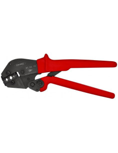 Knipex Клещи за кримпване на BNC конектори, закалени, синьо-червена ръкохватка 250мм, с пружина, - K975210 - Цена | LEDs4economy 2