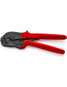 Knipex Клещи за кримпване на BNC конектори, закалени, синьо-червена ръкохватка 250мм, с пружина,  - K975210 - 3