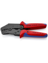 Knipex Клещи за кримпване на BNC конектори RG59, закалени, синьо-червена ръкохватка 195мм, с пружина,  - K975220 - 3