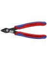 Knipex Клещи резачки Super-Knips, синьо-червена ръкохватка 125мм, с отваряща пружина и уловител за отпадък,  - K7871125 - 2