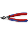 Knipex Клещи резачки Super-Knips, синьо-червена ръкохватка 125мм, с отваряща пружина и уловител за отпадък,  - K7871125 - 5