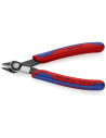 Knipex Клещи резачки Super-Knips, синьо-червена ръкохватка 125мм, с отваряща пружина и уловител за отпадък,  - K7871125 - 6