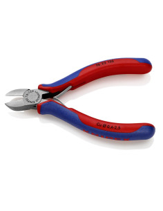 Knipex Клещи диагонални резачки, синьо-червена ръкохватка 125мм, с отваряща пружина, - K7622125 - Цена | LEDs4economy 2