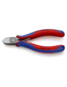 Knipex Клещи диагонални резачки, синьо-червена ръкохватка 125мм, с отваряща пружина,  - K7622125 - 3