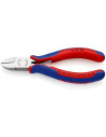 Knipex Клещи диагонални резачки, синьо-червена ръкохватка 130мм, с отваряща пружина, - K7702130 - Цена | LEDs4economy