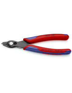 Knipex Клещи резачки Super-Knips, синьо-червена ръкохватка 140мм, с отваряща пружина, - K7861140 - Цена | LEDs4economy 2