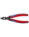 Knipex Клещи резачки Super-Knips, синьо-червена ръкохватка 140мм, с отваряща пружина,  - K7861140 - 4