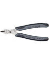 Knipex Клещи резачки Super-Knips, неръждаема стомана, черно-сива ръкохватка 125мм, ESD, с отваряща пружина,  - K7803125ESD