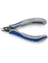Knipex Клещи диагонални резачки, синьо-сива ръкохватка 120мм, с отваряща пружина,  - K7902120 - 4