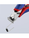 Knipex Клещи резачки под ъгъл 15˚, синьо-червена ръкохватка 120мм, с отваряща пружина,  - K6212120 - 4